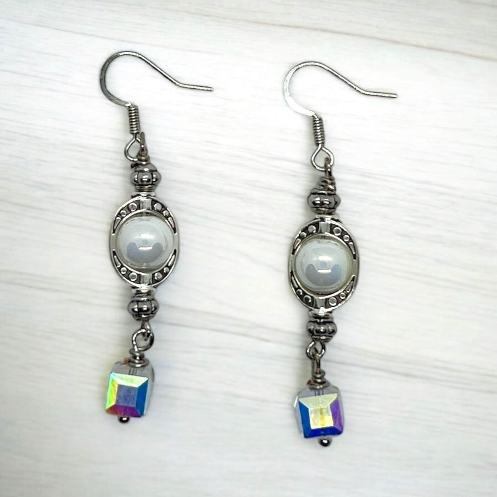 Mystic Glow Dangling Earrings